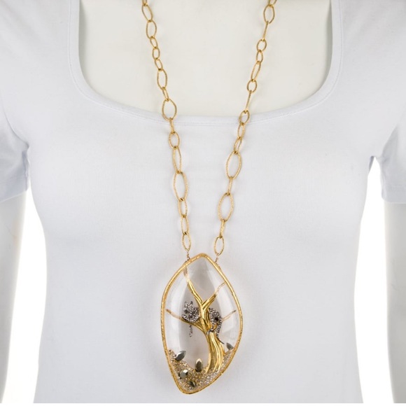 Alexis Bittar Panther pendant necklace - beautiful and unique - Picture 2 of 5